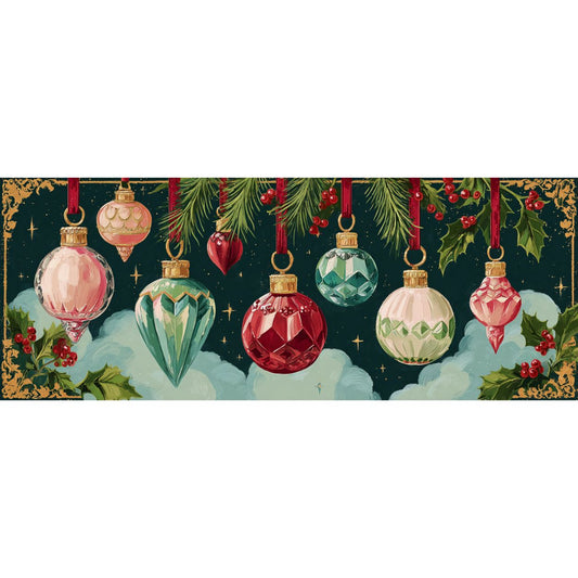 Mug Noël "BOULES DE NOËL" - Blanc - French Bazar - 8522679_1320