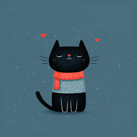 Tote Bag Shopping "CHAT LOVE" - French Bazar - 1318082_4533