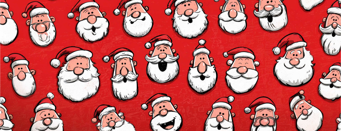 Mug Noël "CHRISTMAS" - Blanc / Rouge ou Noir