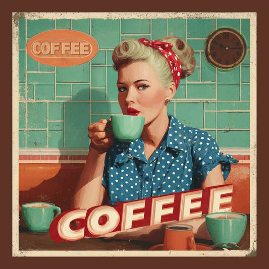 Tote Bag Shopping "COFFEE"