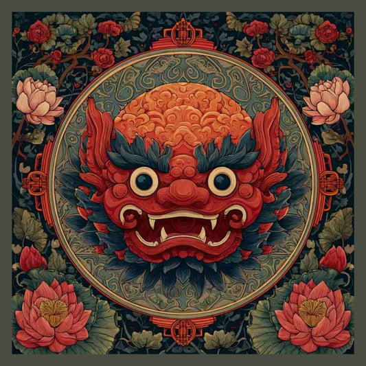 Tote Bag Shopping "DĂMON CHINOIS"