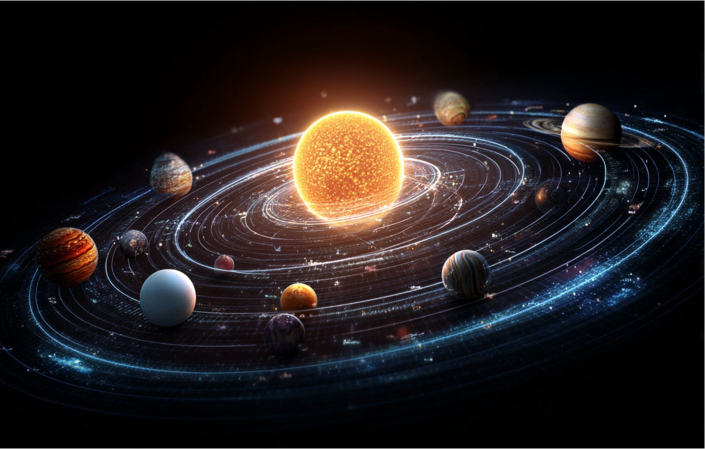 Bouteille isotherme "UNIVERS" - 500ml - Noir