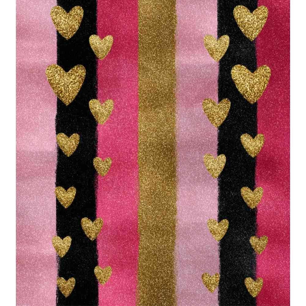 Sac Shopping Léger "GOLDEN HEARTS"