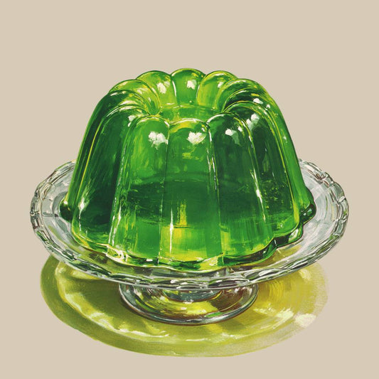 Tote Bag Shopping "GREEN JELLY CAKE"