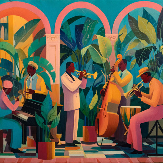 Tote Bag Shopping "JAZZ ORCHESTRA" - French Bazar - 6251578_4533