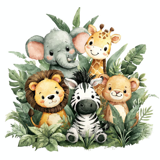 Tote Bag Shopping "JUNGLE KIDS" - French Bazar - 2044351_4533