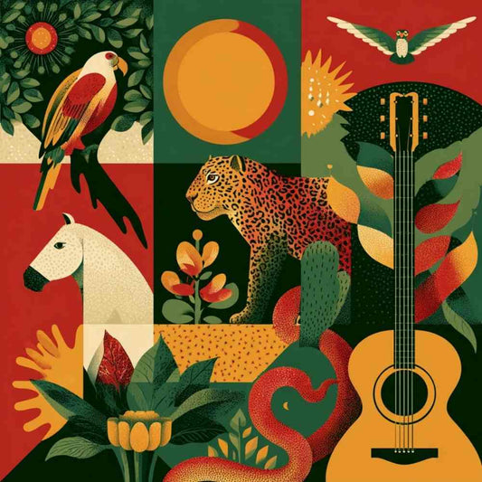 Tote Bag Shopping "JUNGLE"