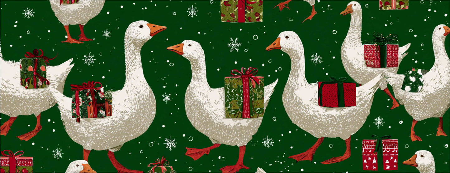 Mug Noël "LES OIES DE NOËL" - Blanc / Noir ou Rouge