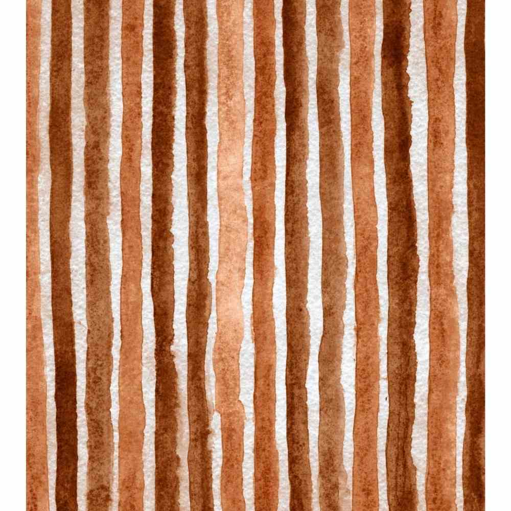 Sac Shopping Léger "RAYURES BRUNES"