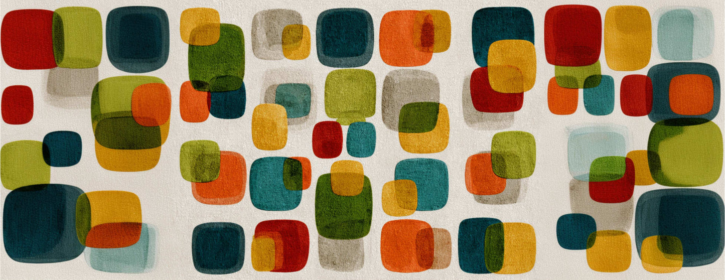 Mug Design "RETRO" - Blanc