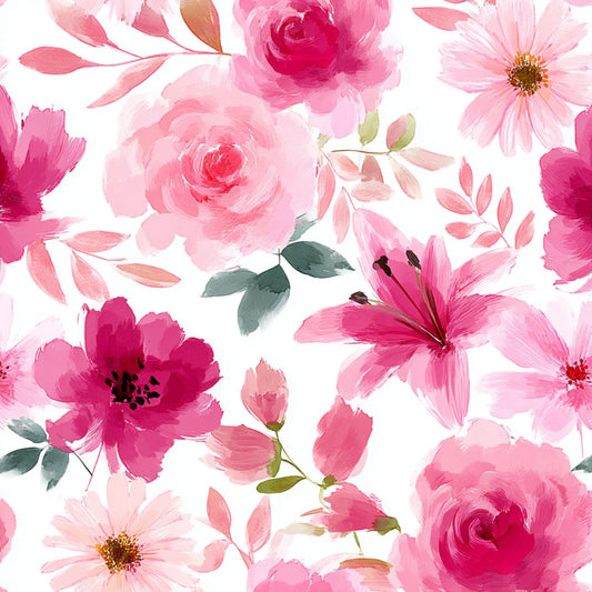 Tote Bag Shopping "ROSE BOUQUET" - French Bazar - 8605277_4533