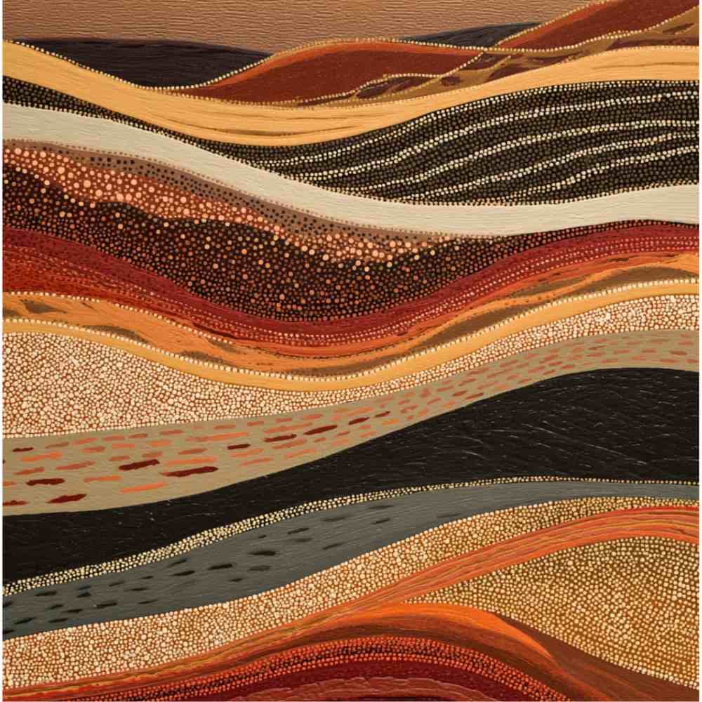 Sac Shopping Léger "SAND WAVES"