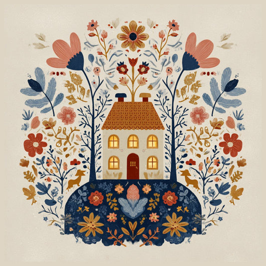 Tote Bag Shopping "SCANDINAVIAN HOME" - French Bazar - 8136605_4533