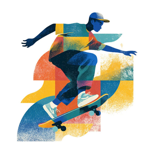 Tote Bag Shopping "SKATE BOARD" - French Bazar - 8220279_4533