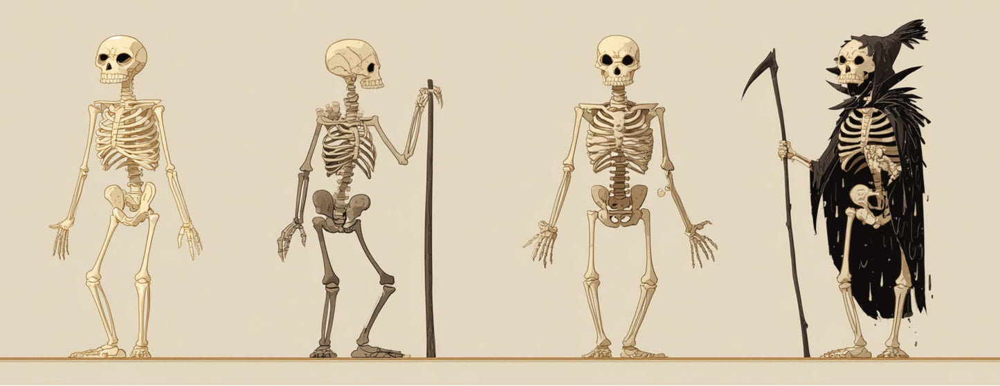 Mug Original "SQUELETTES" - Noir