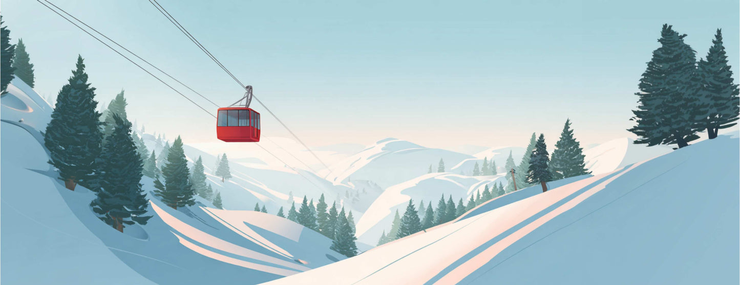 Mug Original "VALLÉE ENNEIGÉE" - Blanc