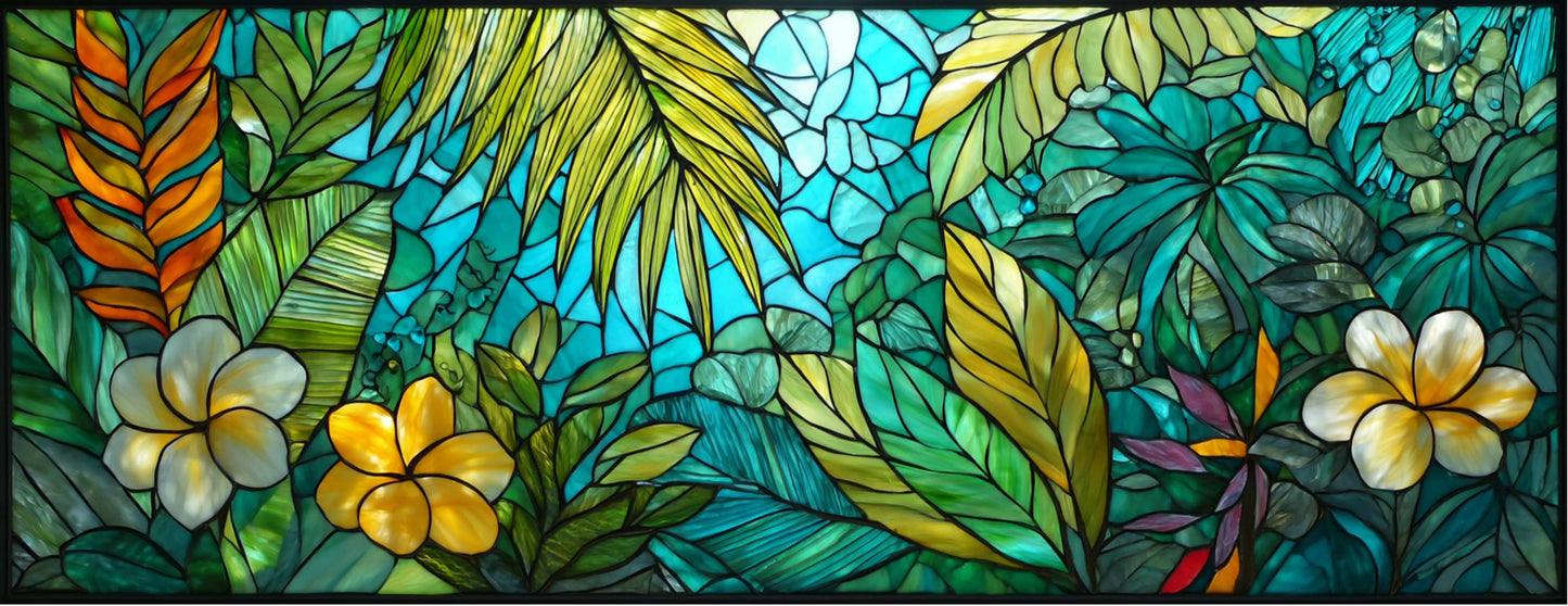 Mug Design "VITRAIL NATURE" - Noir