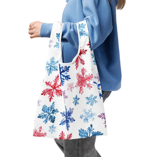 Sac Shopping LĂ©ger "FLOCONS COLORĂS" - French Bazar - 5843211_22801