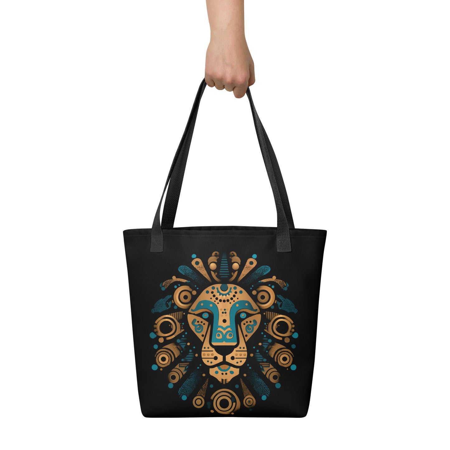 Tote Bag Shopping "GOLDEN LION" - French Bazar - 2269805_4533