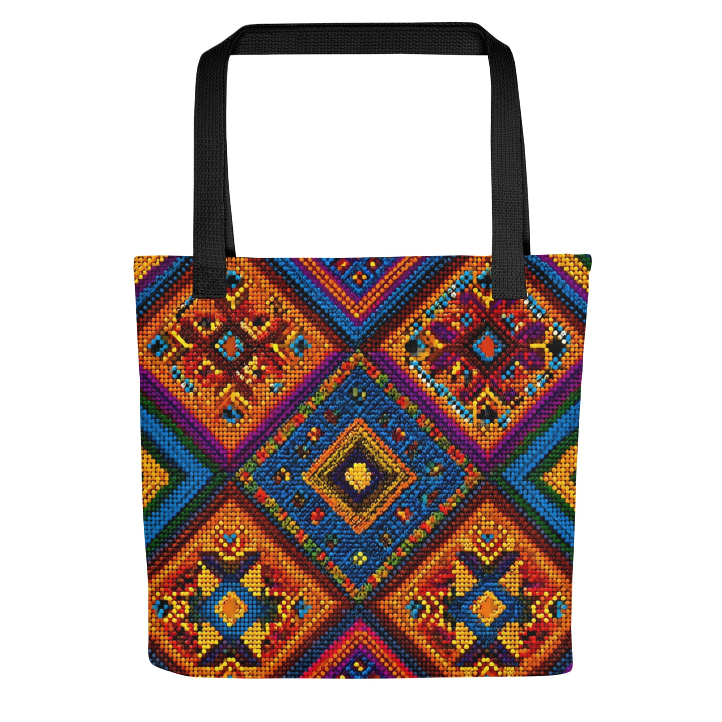 Tote Bag Shopping "MOSAÏQUE AFRICAINE" - French Bazar - 9654869_4533