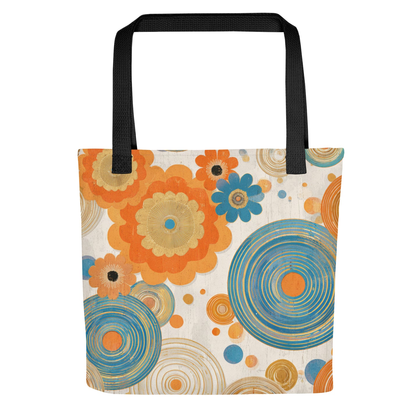 Tote Bag Shopping "ORANGE DREAM" - French Bazar - 4143170_4533