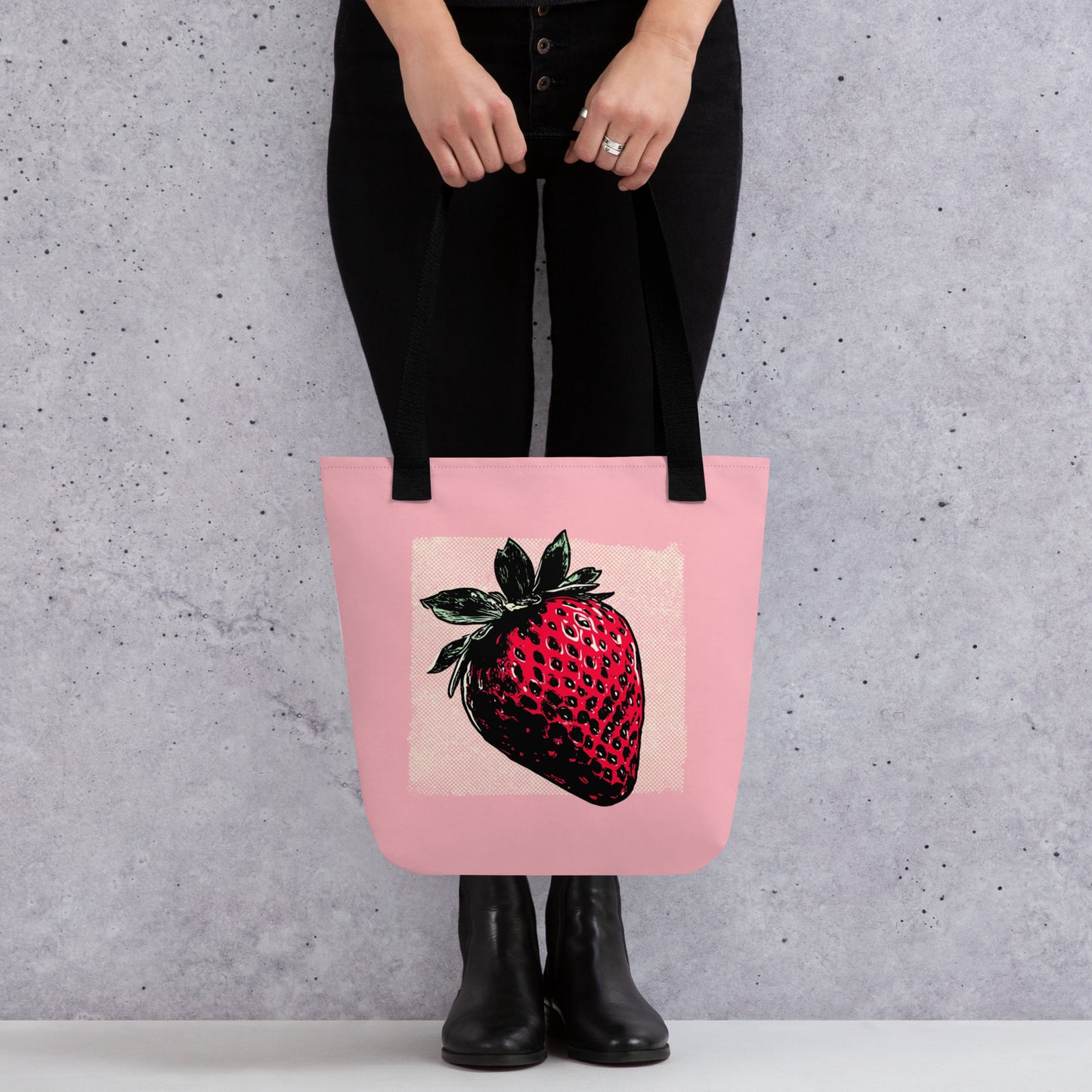Tote Bag Shopping "LA FRAISE"