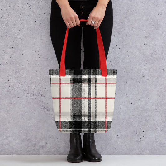 Tote Bag Shopping "TARTAN"