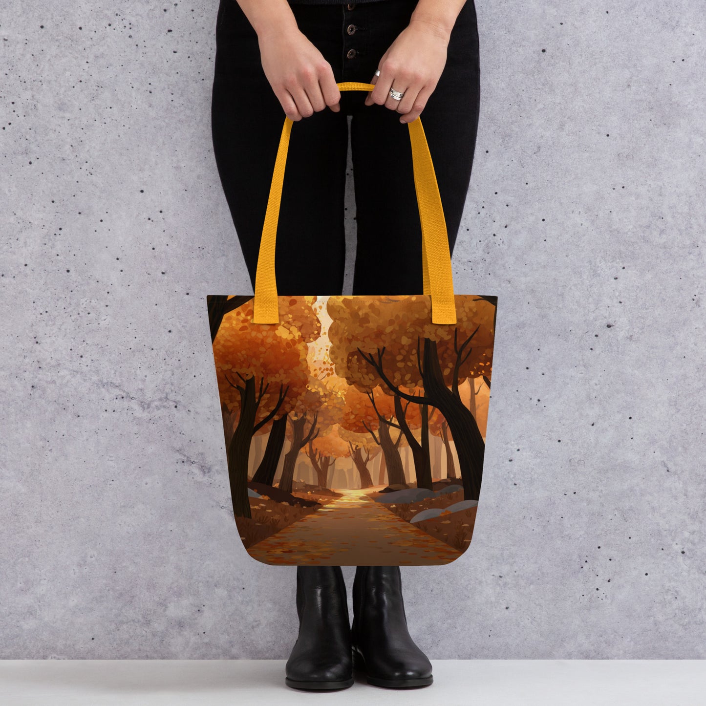 Tote Bag Shopping "AUTUMN ALLEY"