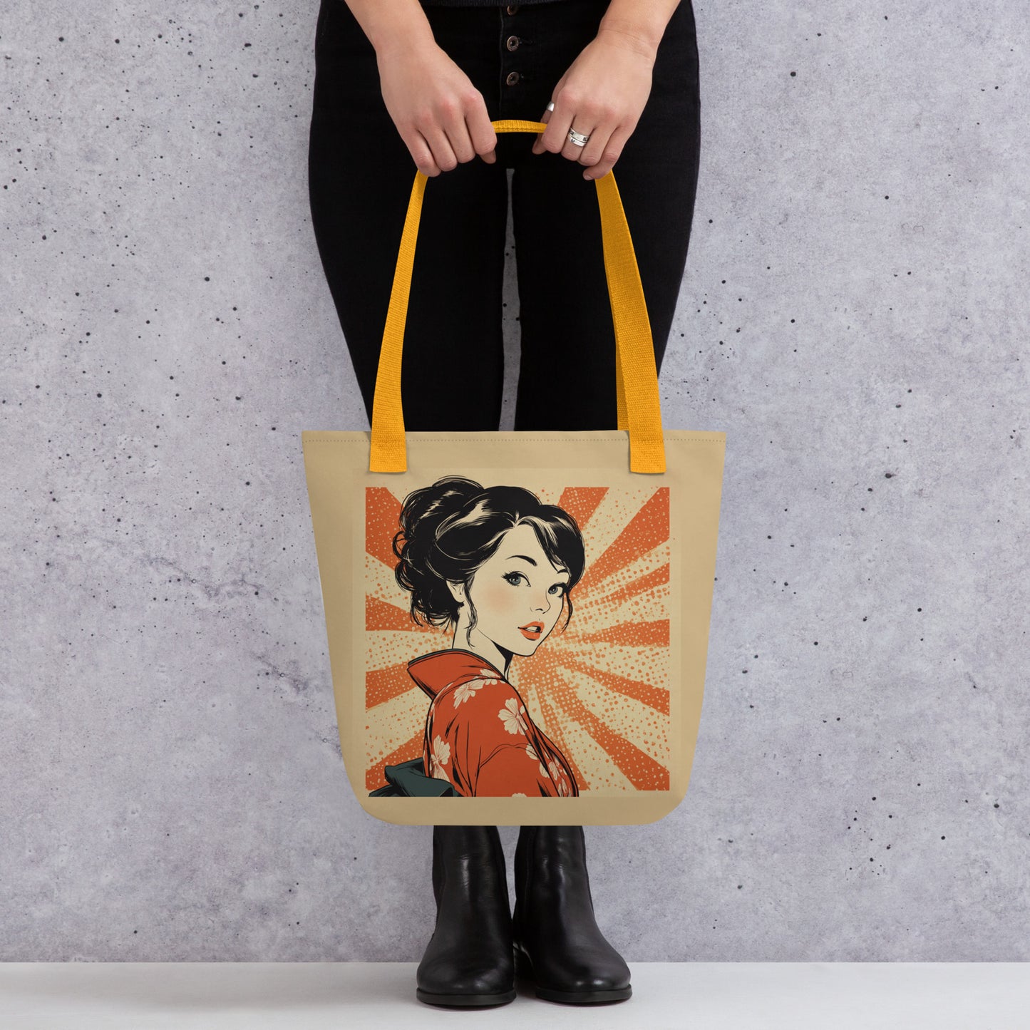 Tote Bag Shopping "YOUNG GEISHA"