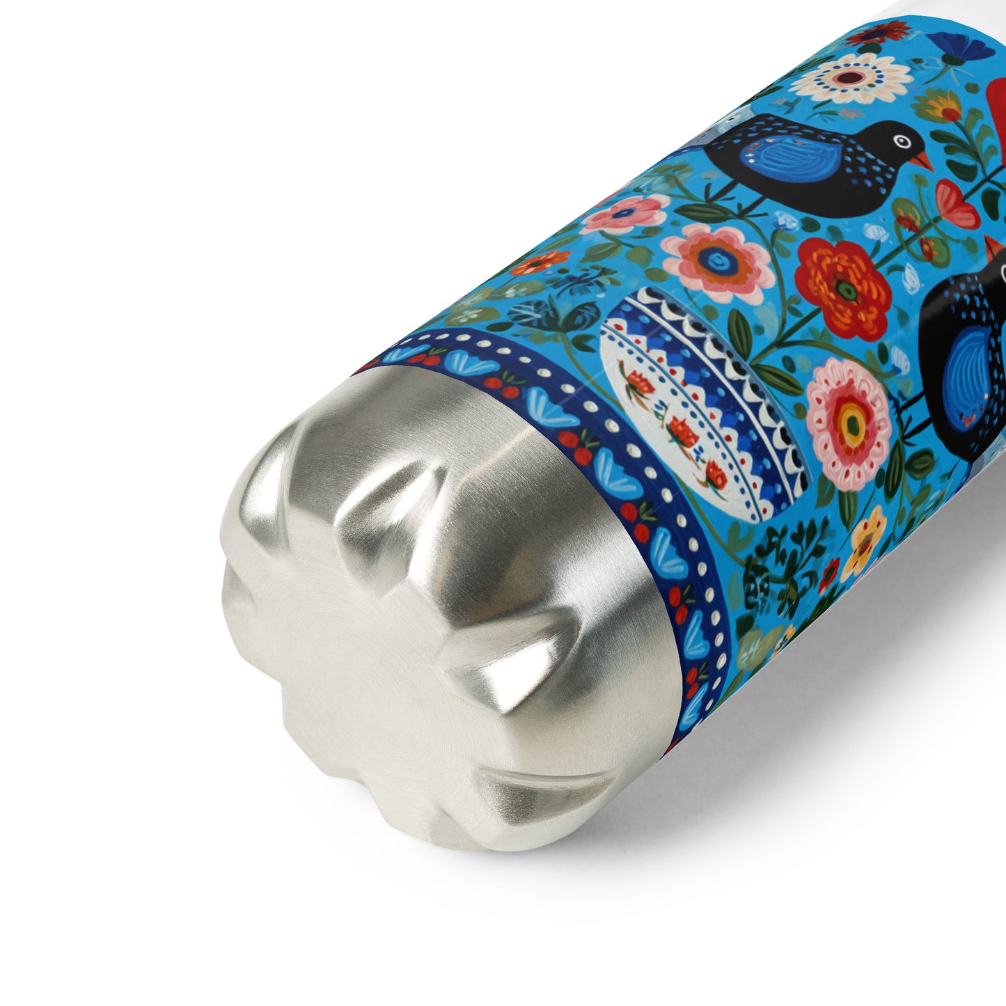 Bouteille isotherme "SCANDI ART" - 500ml - Noir ou Blanc