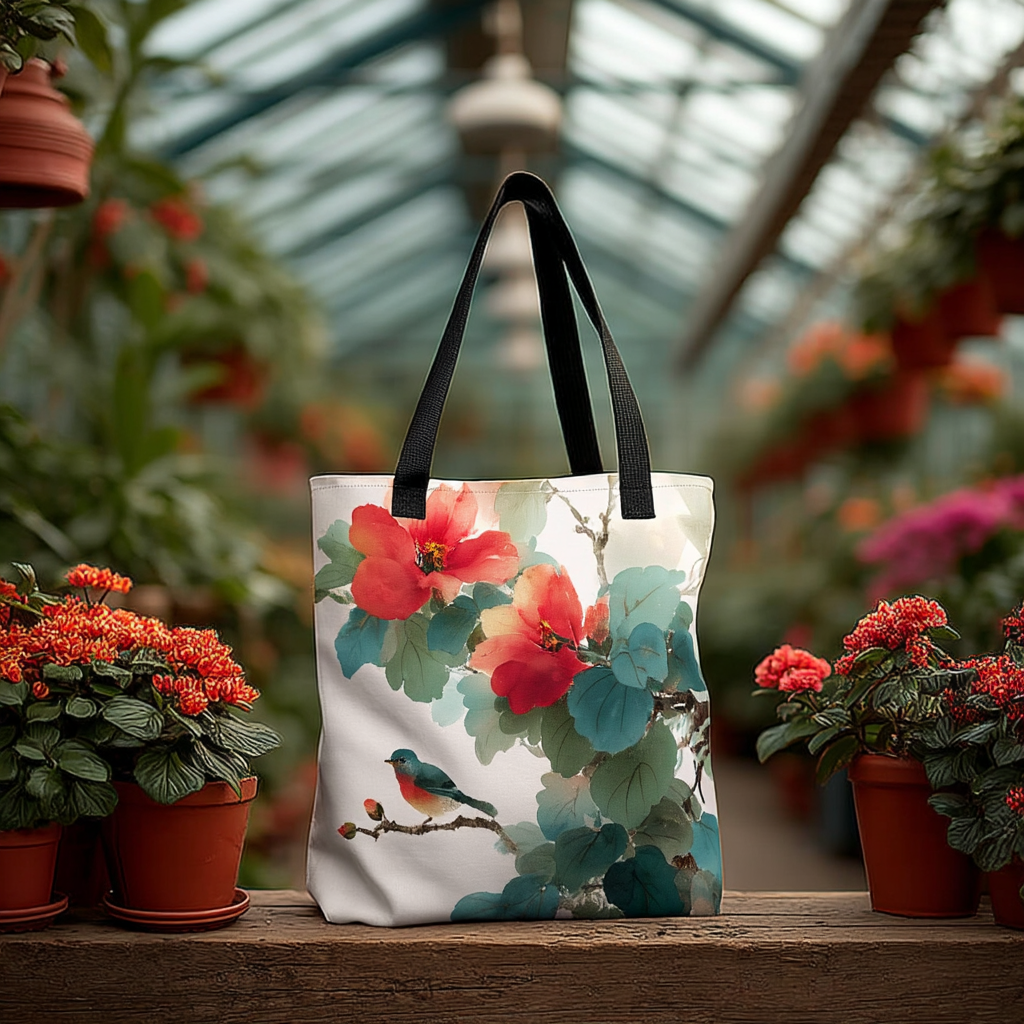 tote bag fleur
