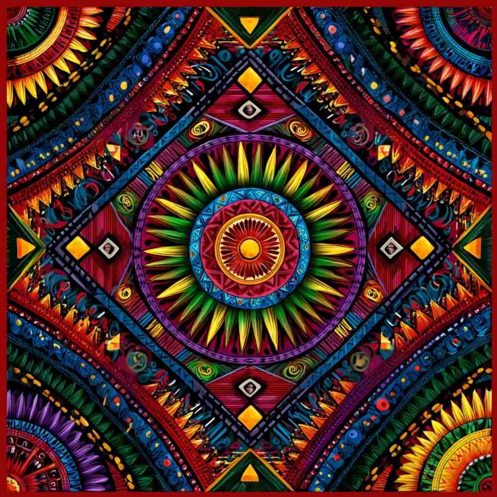 Tote Bag Shopping "AFRICAN WAX"