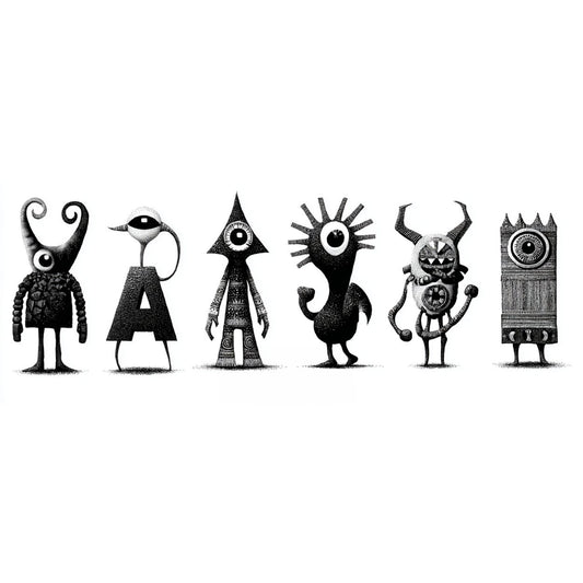 Mug Design "ALIENS" - Blanc / Noir - French Bazar - 2717322_11051