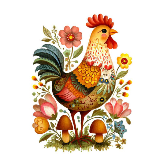 Tote Bag Shopping "ART CHICKEN"