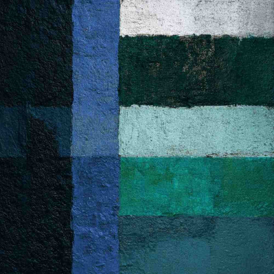 Tote Bag Shopping "BLUE AND GREEN"