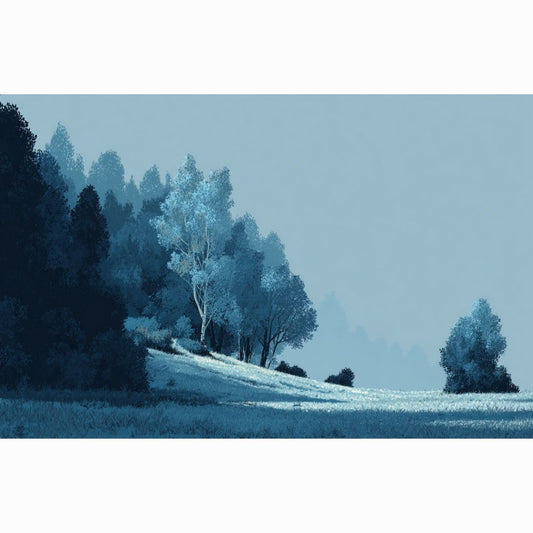 Bouteille isotherme XL avec paille "BLUE VALLEY"' - 950ml - French Bazar - 3880904_20175