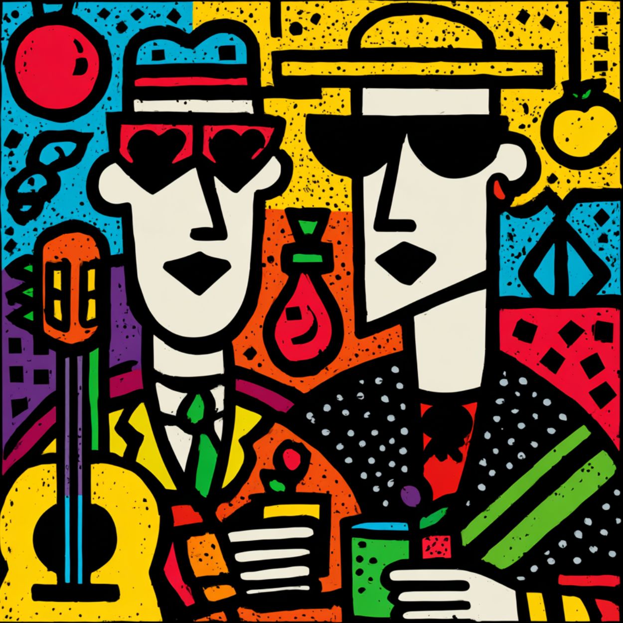 Grand Tote Bag Bio "BROTHERS" - French Bazar - 3437068_10732