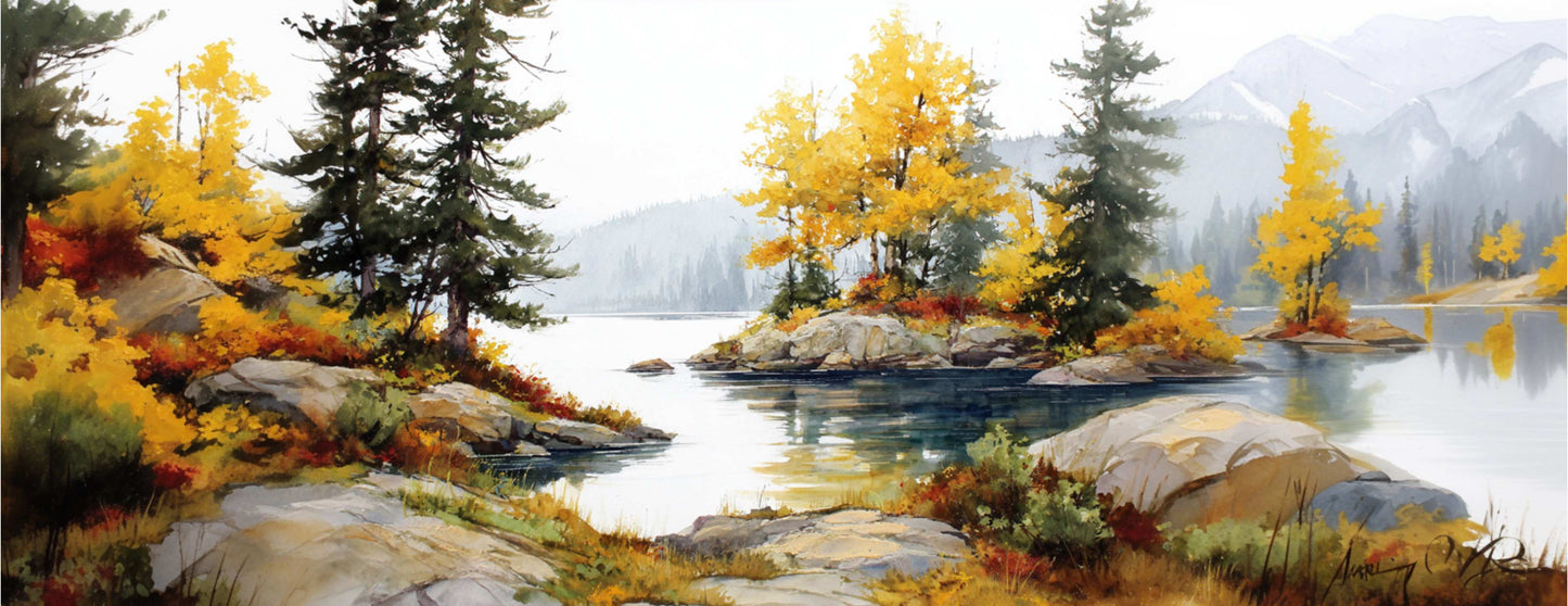 Mug Nature "CANADIAN AUTUMN" - Blanc