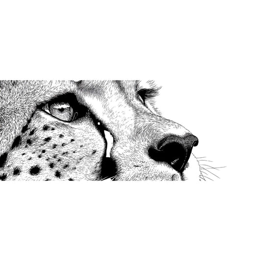 Mug Animal "CHEETAH" - Blanc - French Bazar - 5069741_1320