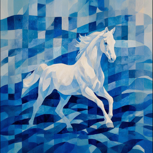 Tote Bag Shopping "CHEVAL BLANC" - French Bazar - 9093142_4533