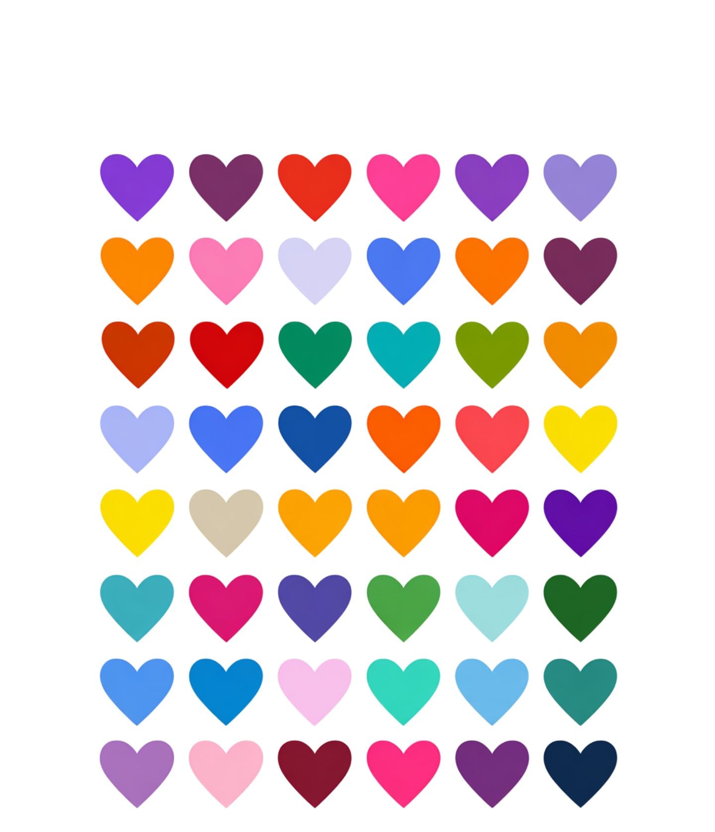 Sac Shopping Léger "COLOURED HEARTS" - French Bazar - 7685148_22801