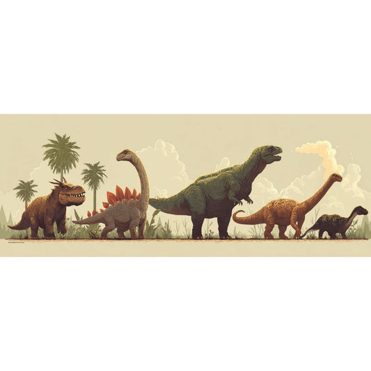 Mug Original "DINOSAURES" - Blanc / Orange, Noir ou Jaune - French Bazar - 6089000_11051