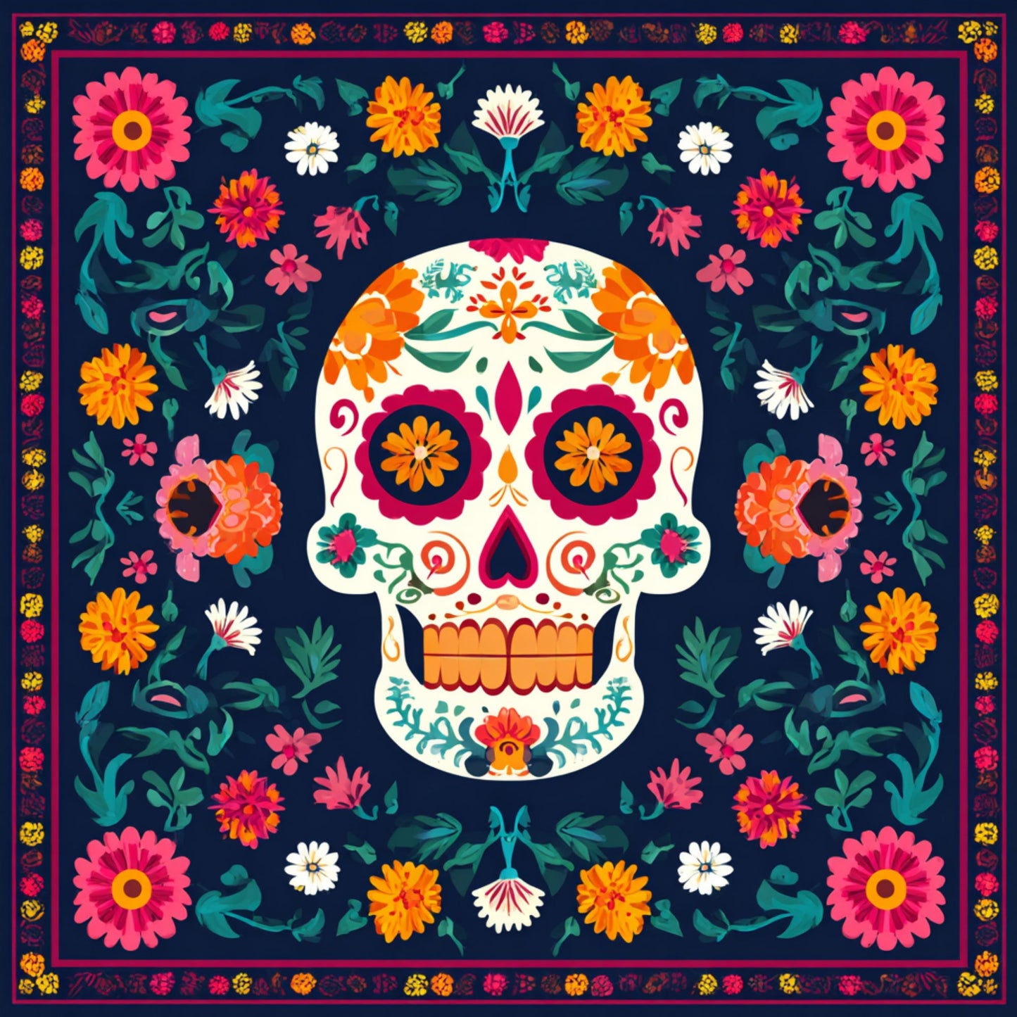 Tote Bag Shopping "EL DIA DE LOS MUERTOS"