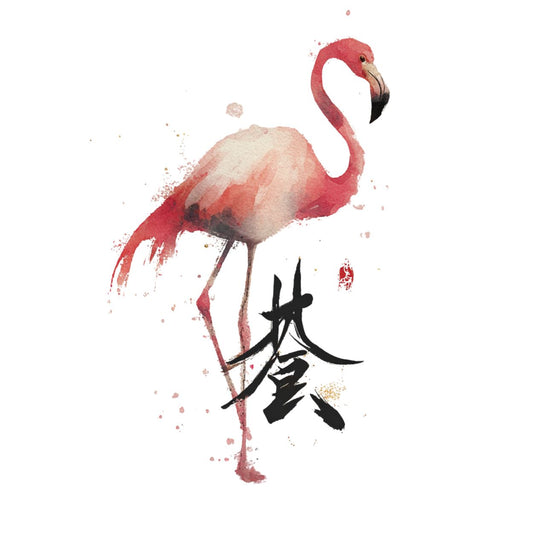 Tote Bag Bio "FLAMANT ROSE" - Beige - French Bazar - 7782306_10458