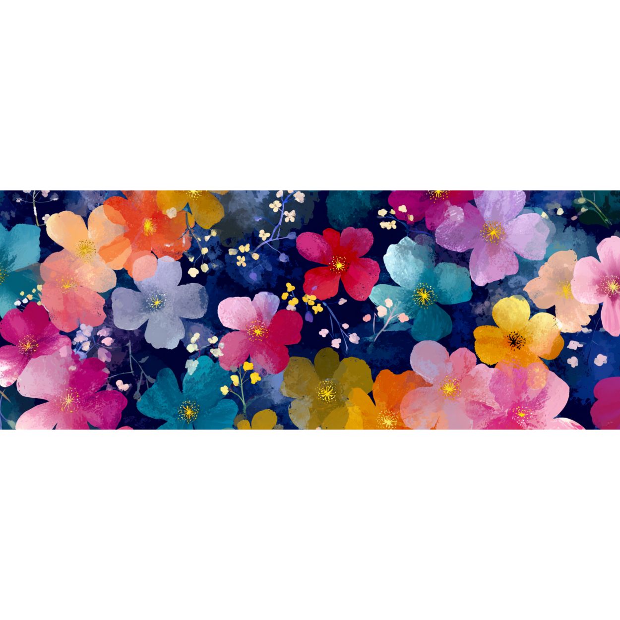 Mug Design "FLEURS" - Blanc - French Bazar - 1478343_1320