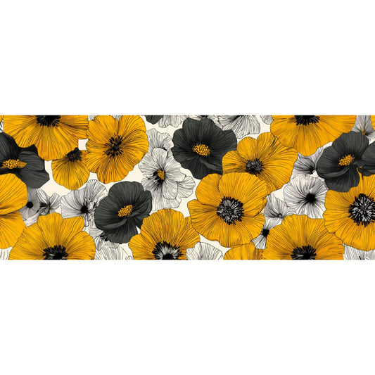 Mug Design "FLOWERS" - Noir - French Bazar - 4205479_9323