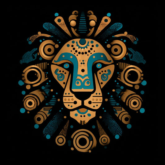 Tote Bag Shopping "GOLDEN LION" - French Bazar - 2269805_4533