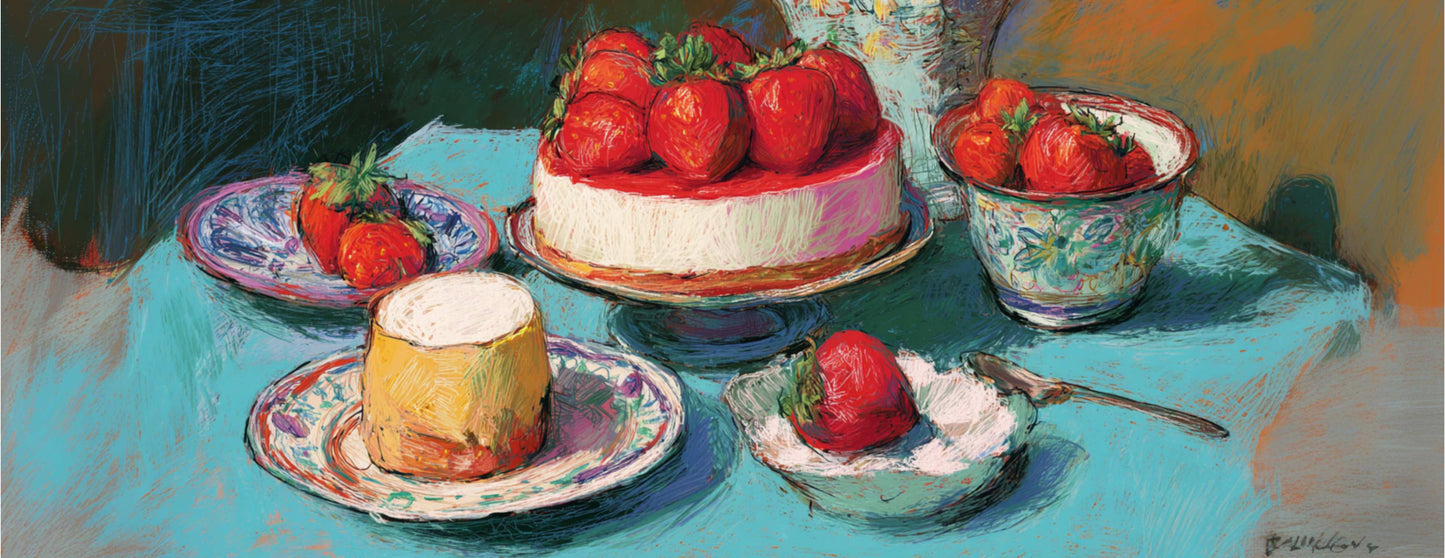 Mug Décoré "GOURMANDISES" - Blanc