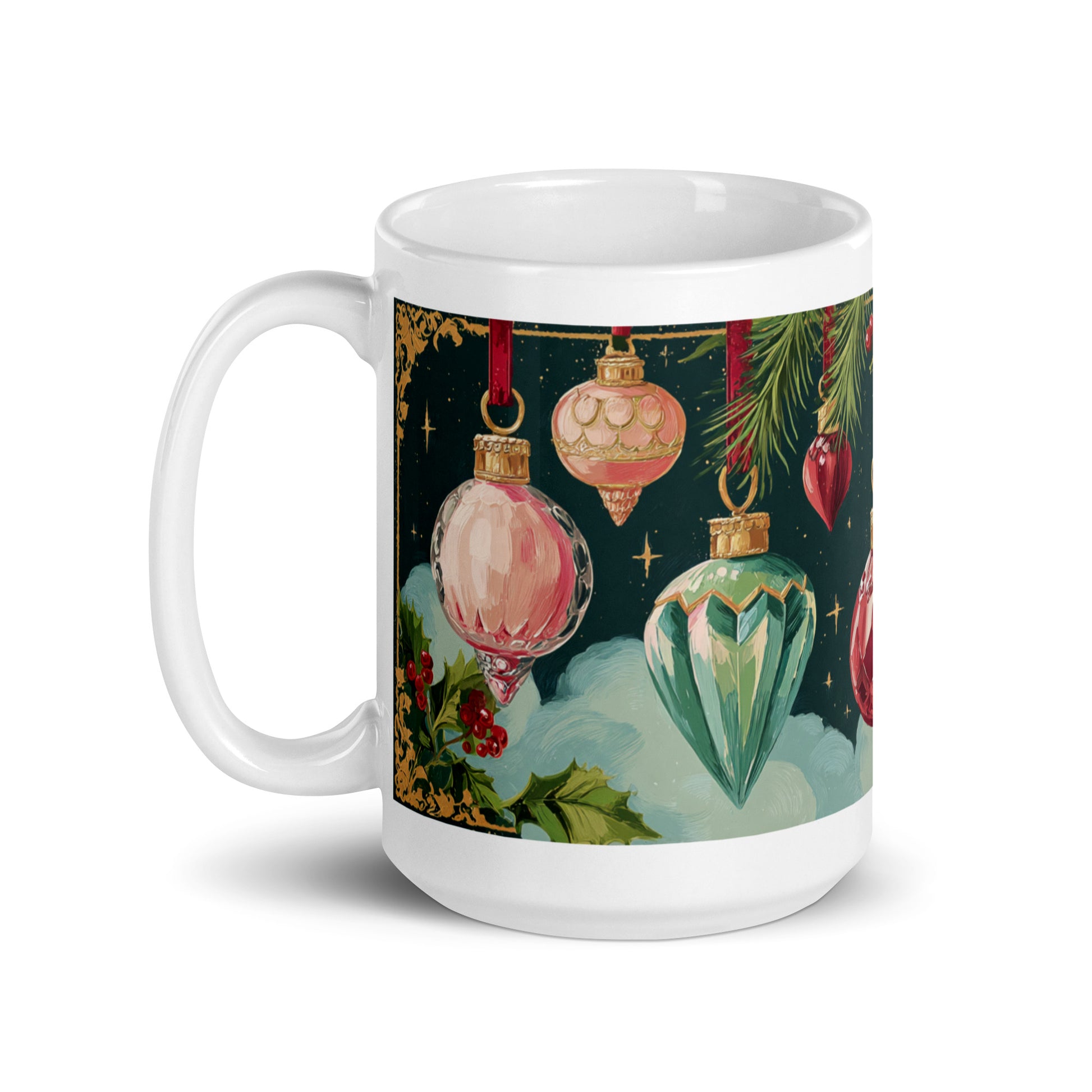 Grand Mug Noel Boules de Noel