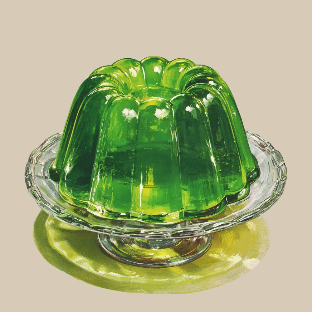 Tote Bag Shopping "GREEN JELLY CAKE"